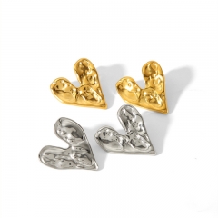 Pendientes de la gota de oro de acero inoxidable de las mujeres de la joyería ES-2812