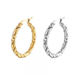 Pendientes de joyería de regalo minimalistas de acero inoxidable para mujer  ES-3010