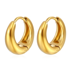 Pendientes de moda de alta calidad chapados en oro de acero inoxidable para mujer  ES-3057G