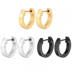 Pendientes de joyería de regalo minimalistas de acero inoxidable para mujer  ES-3038