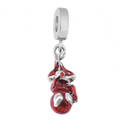 Encantos de perlas de acero inoxidable para brazalete y collar de bricolaje PD0912